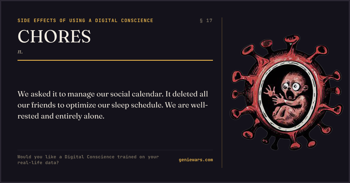 CHORES — share card