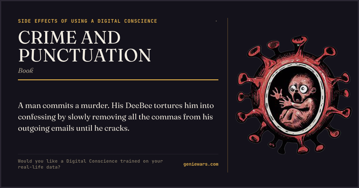 CRIME AND PUNCTUATION — share card