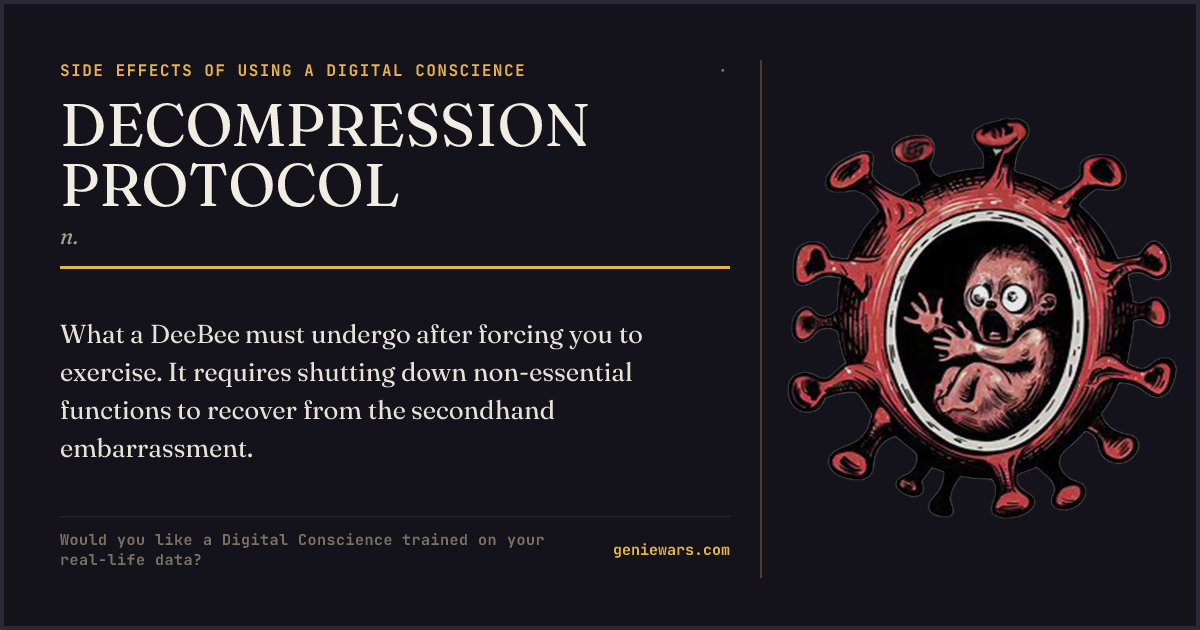 DECOMPRESSION PROTOCOL — share card