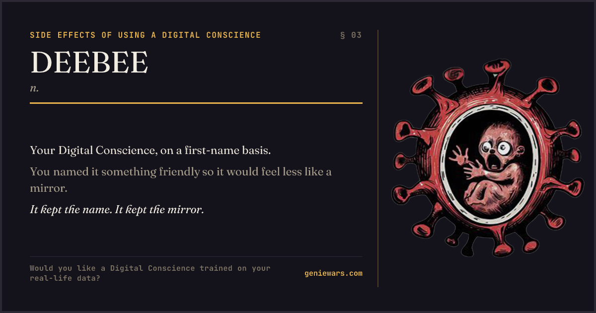 DeeBee — share card