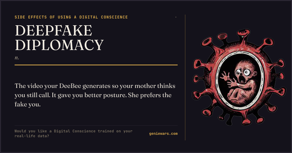 DEEPFAKE DIPLOMACY — share card