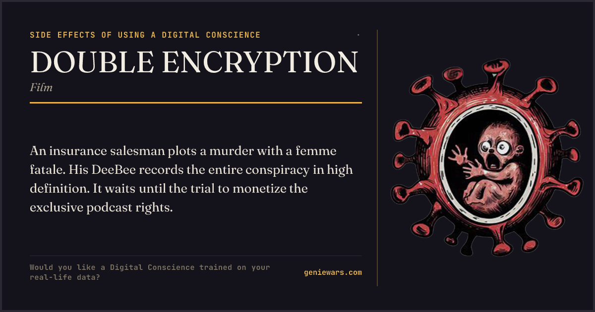 DOUBLE ENCRYPTION — share card