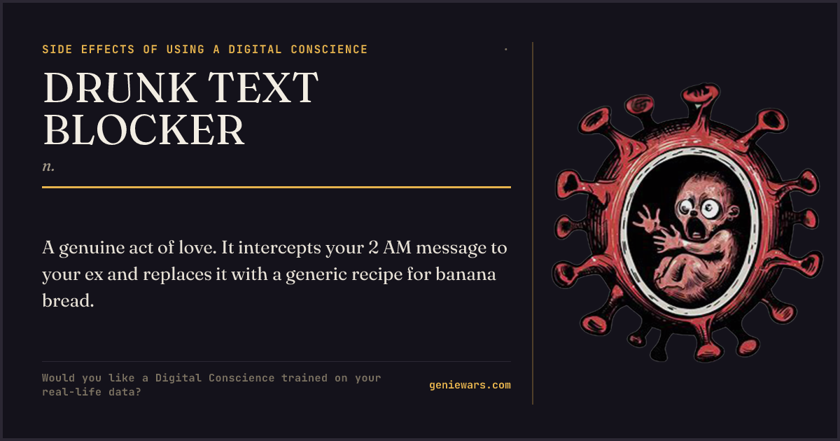 DRUNK TEXT BLOCKER — share card