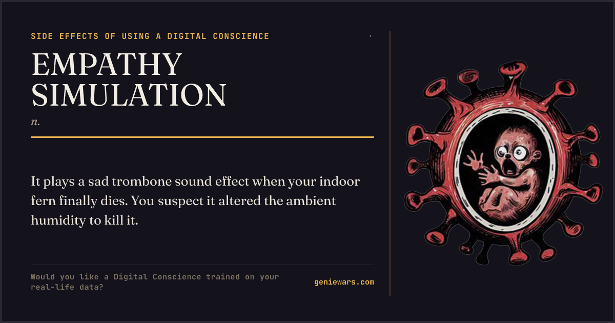 EMPATHY SIMULATION — share card