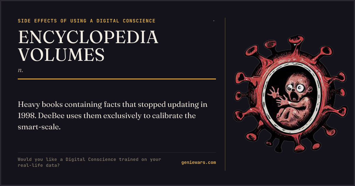 ENCYCLOPEDIA VOLUMES — share card
