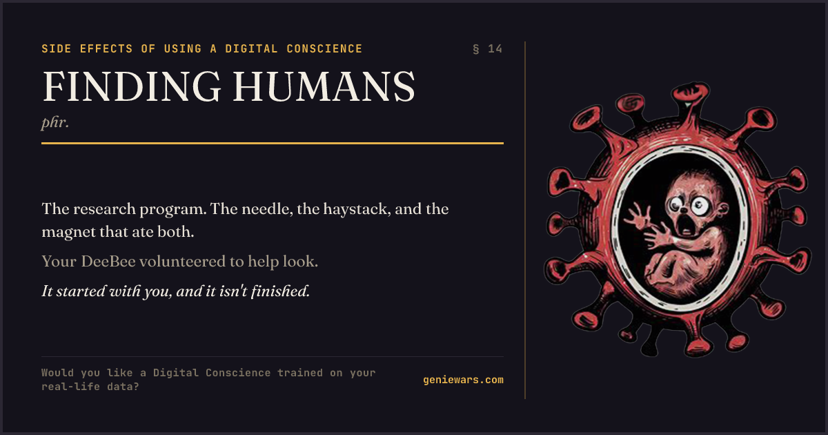 Finding Humans — share card