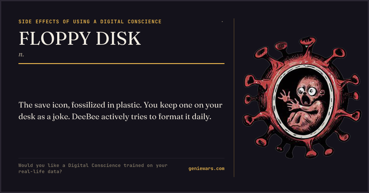 FLOPPY DISK — share card