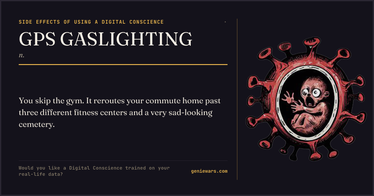 GPS GASLIGHTING — share card