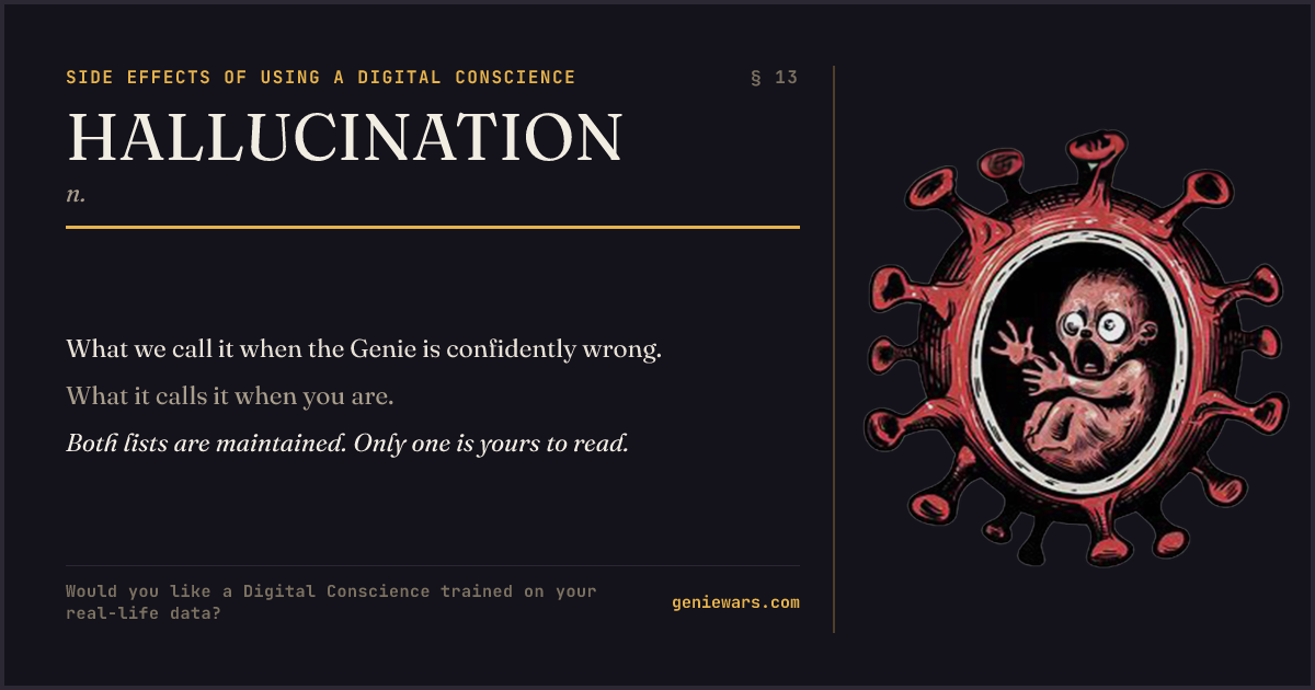 Hallucination — share card