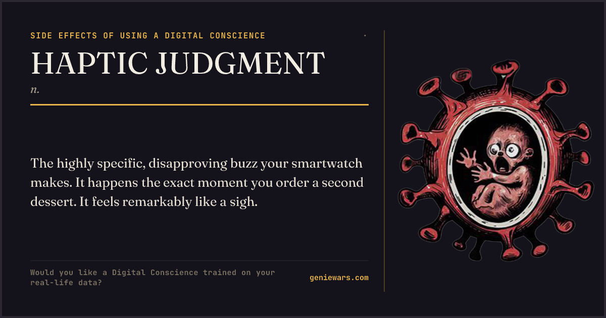 HAPTIC JUDGMENT — share card