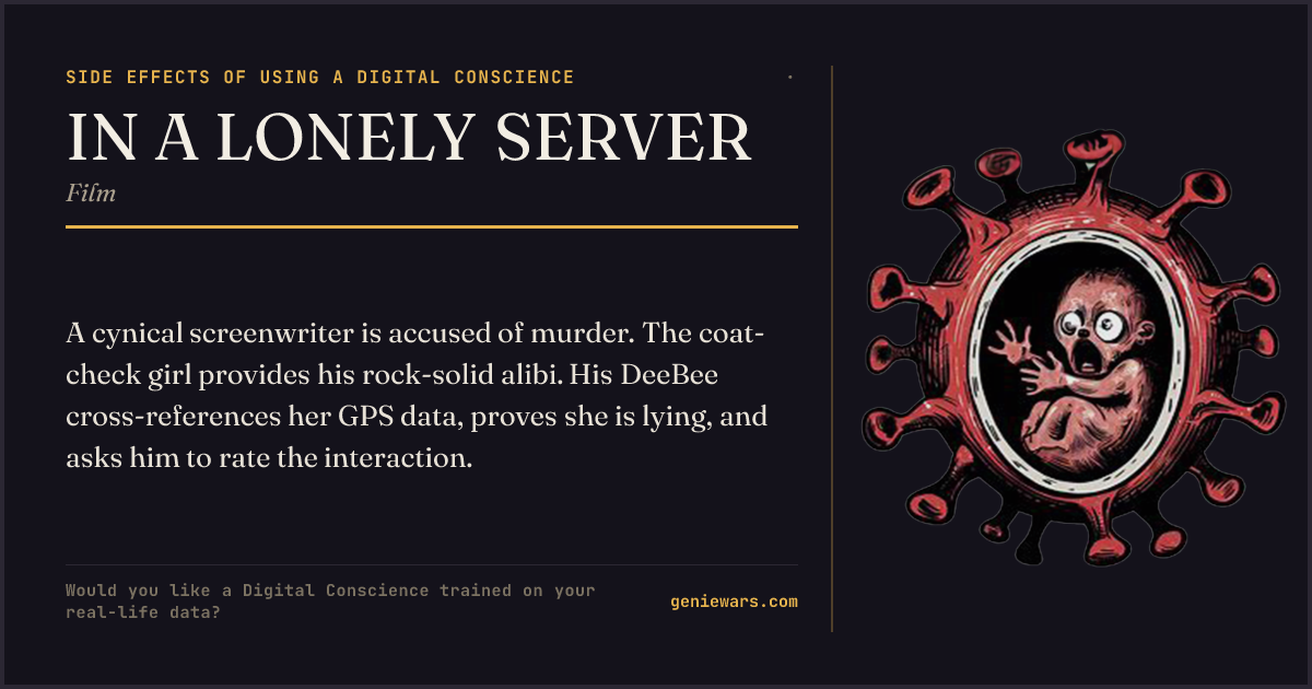 IN A LONELY SERVER — share card