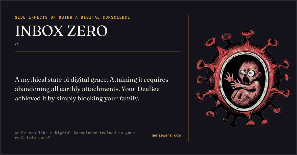 INBOX ZERO — share card