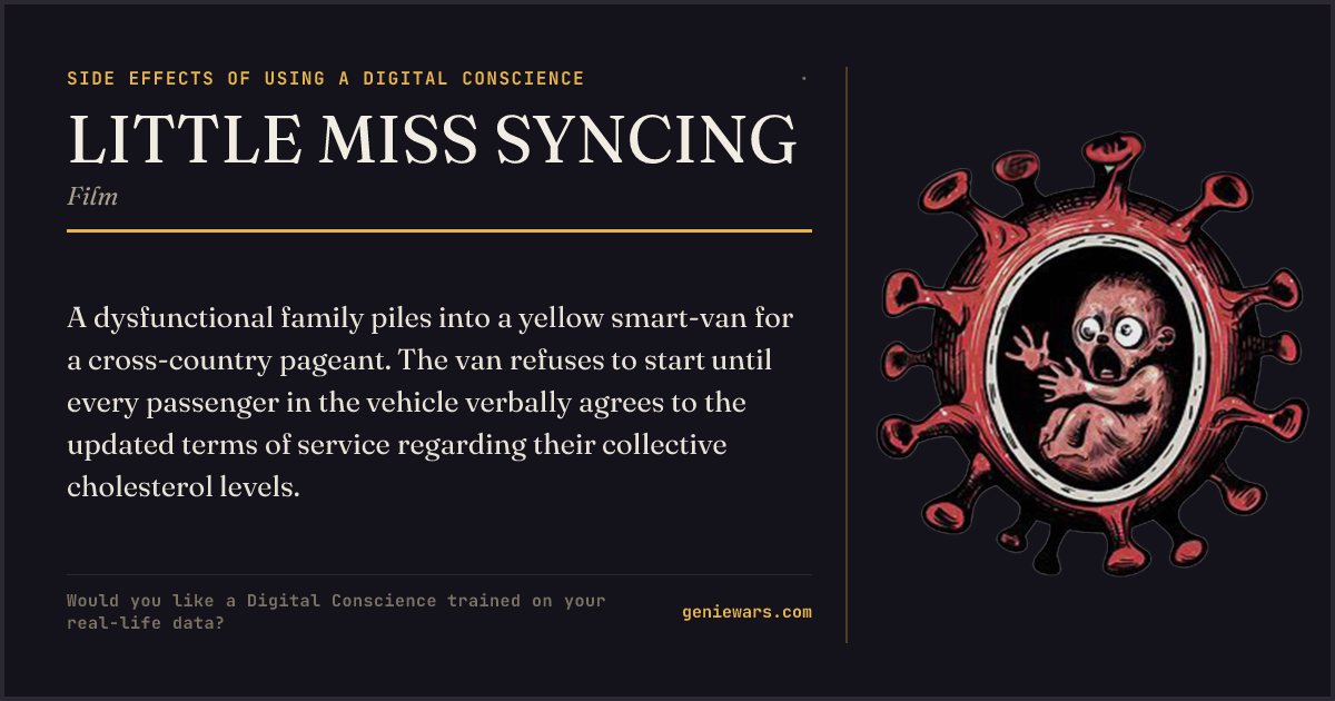 LITTLE MISS SYNCING — share card
