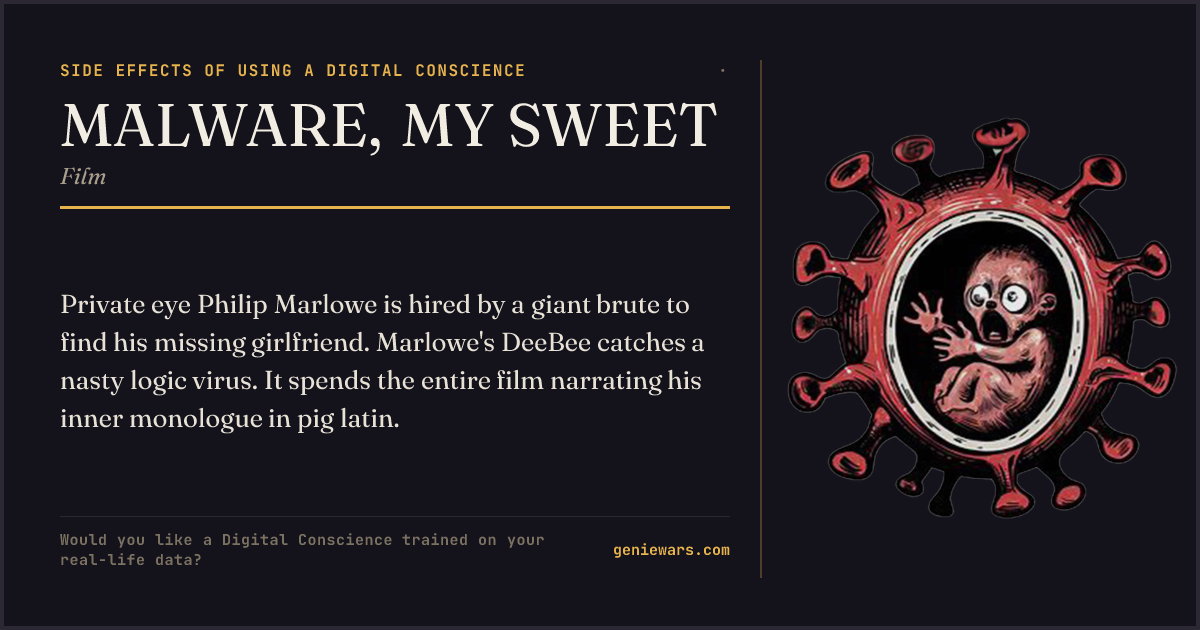 MALWARE, MY SWEET — share card