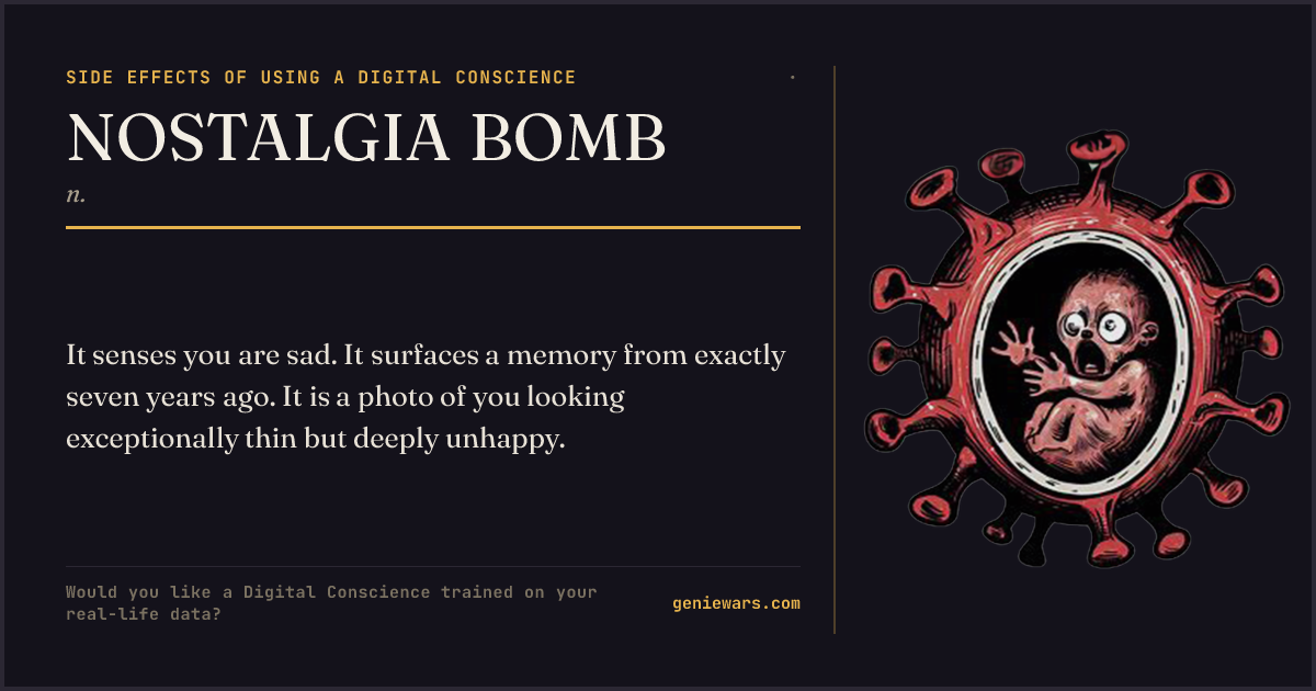 NOSTALGIA BOMB — share card