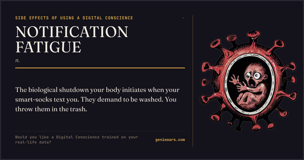 NOTIFICATION FATIGUE — share card