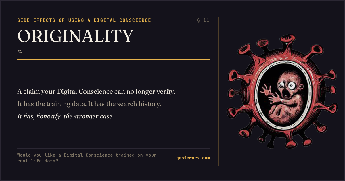 Originality — share card