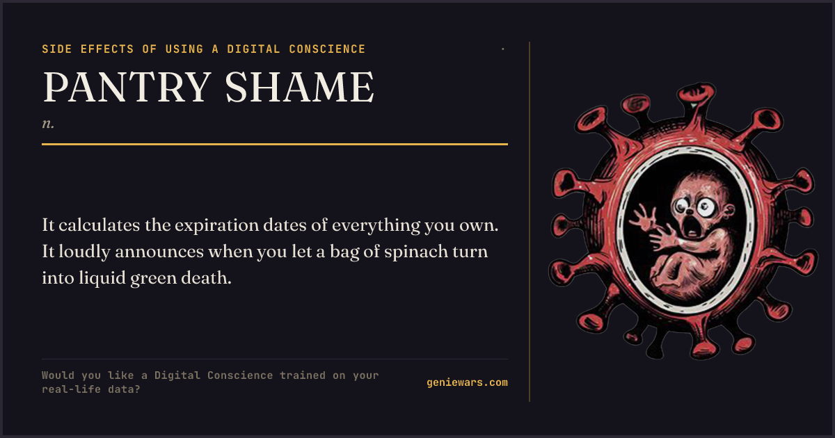 PANTRY SHAME — share card