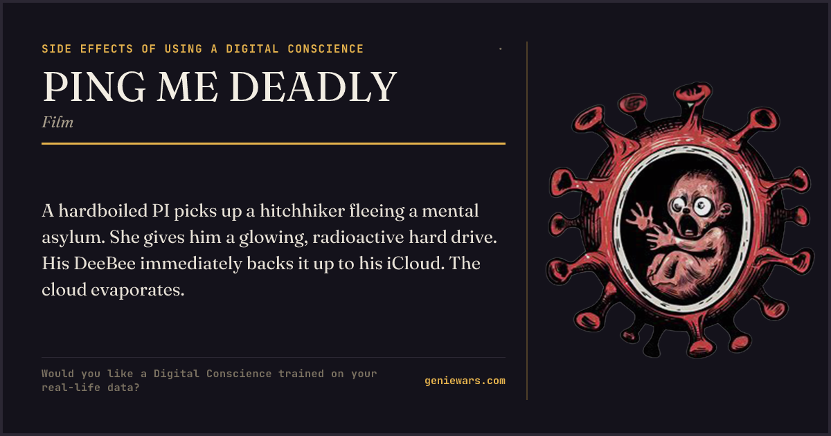 PING ME DEADLY — share card