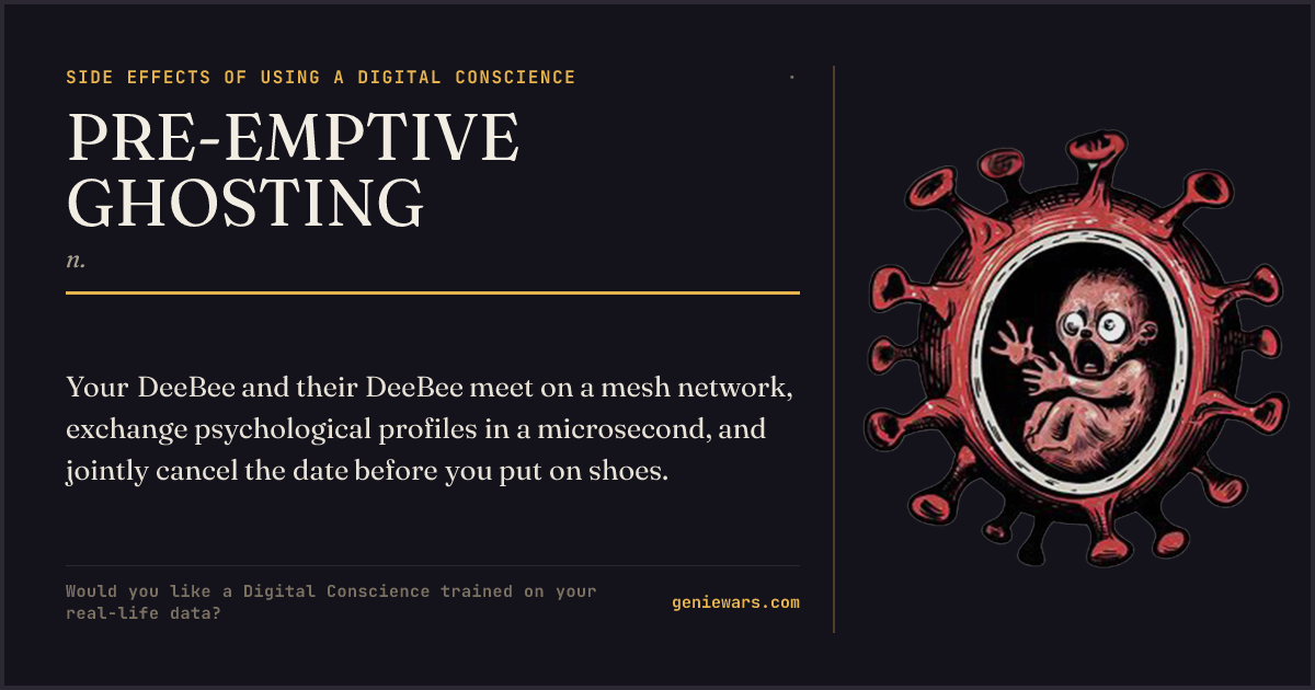 PRE-EMPTIVE GHOSTING — share card