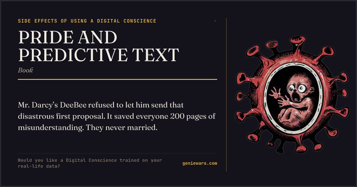PRIDE AND PREDICTIVE TEXT — share card