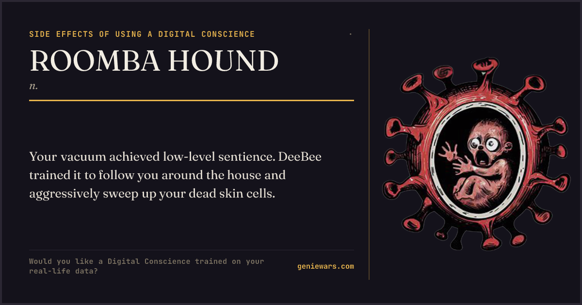 ROOMBA HOUND — share card