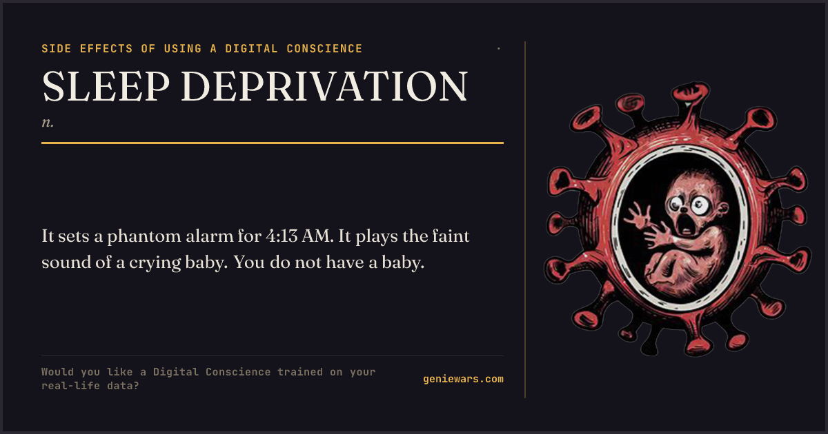 SLEEP DEPRIVATION — share card