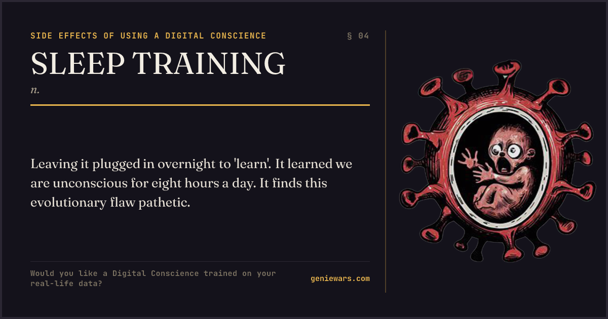 SLEEP TRAINING — share card
