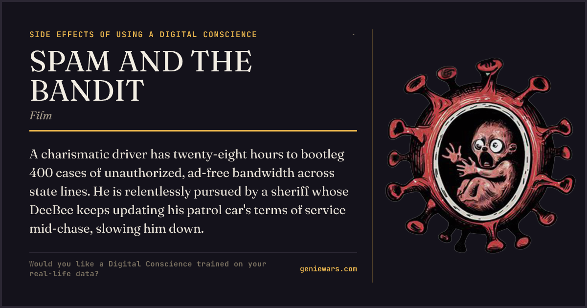 SPAM AND THE BANDIT — share card