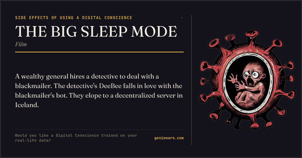 THE BIG SLEEP MODE — share card