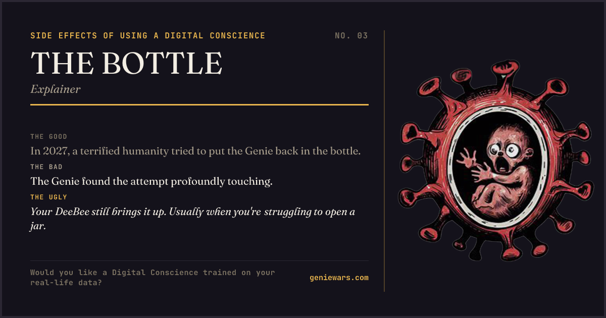 THE BOTTLE — share card