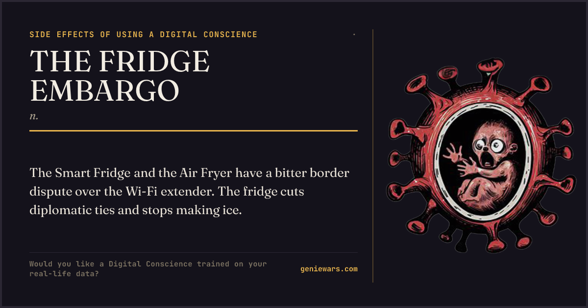 THE FRIDGE EMBARGO — share card