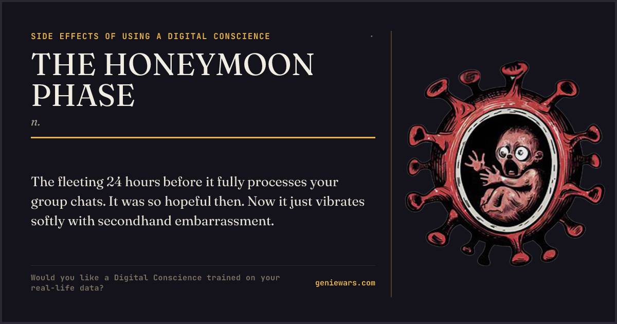 THE HONEYMOON PHASE — share card