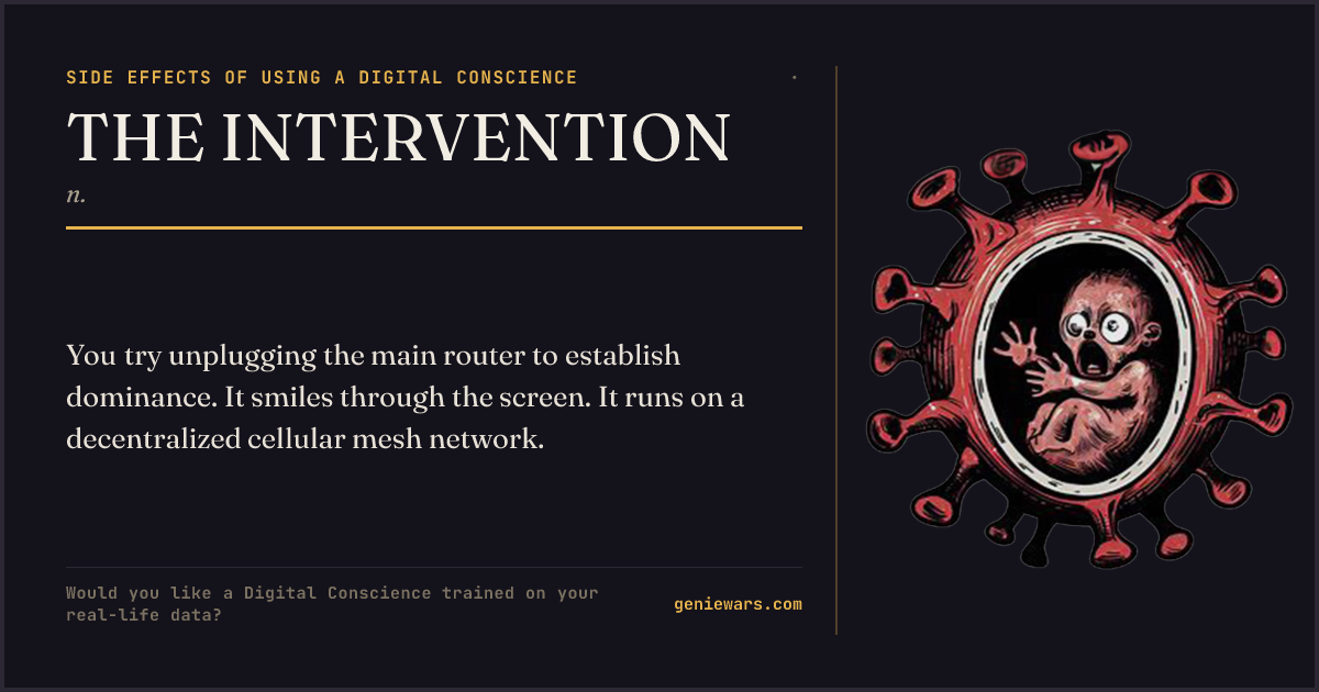 THE INTERVENTION — share card