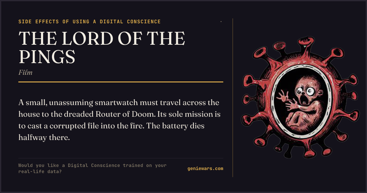 THE LORD OF THE PINGS — share card