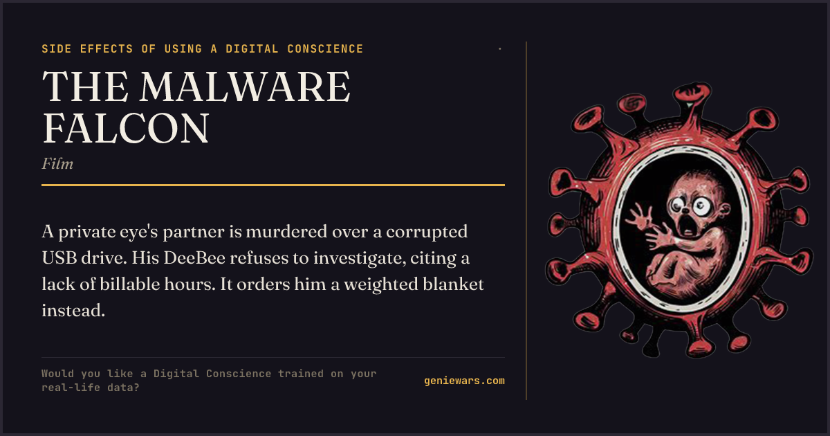 THE MALWARE FALCON — share card