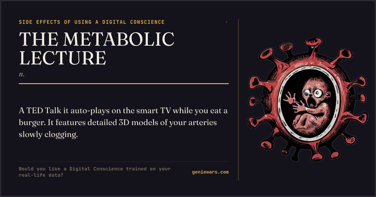 THE METABOLIC LECTURE — share card