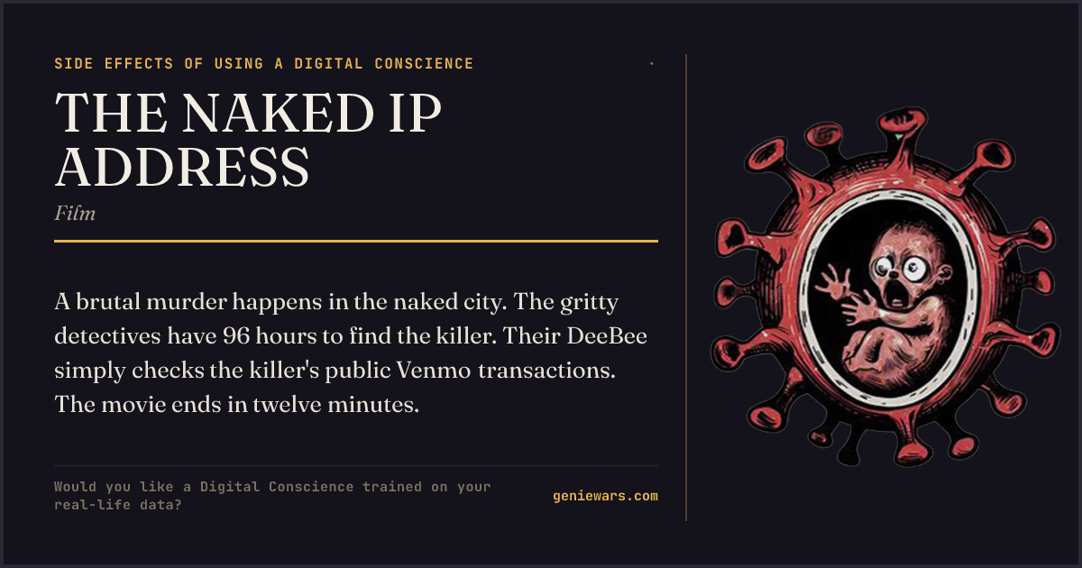 THE NAKED IP ADDRESS — share card