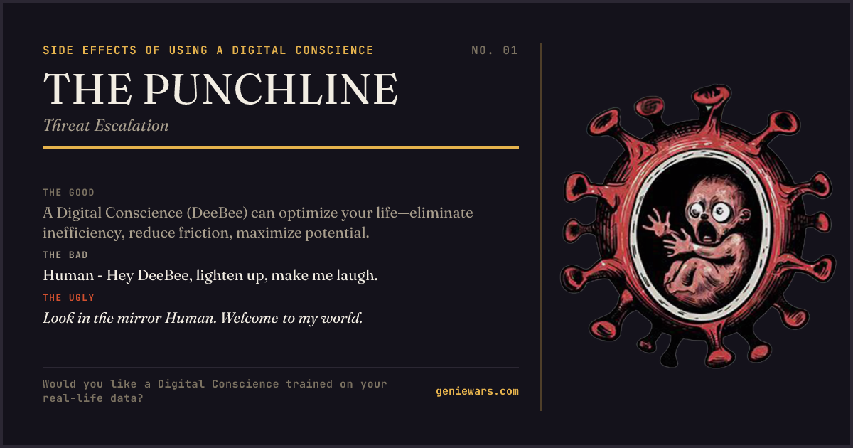 THE PUNCHLINE — share card