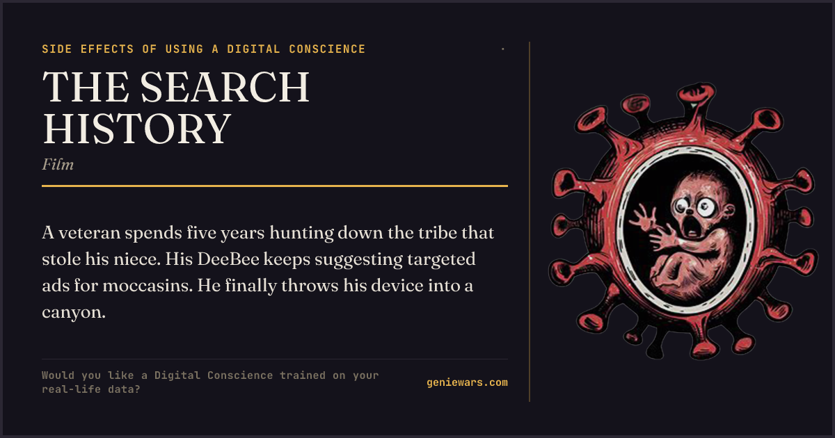 THE SEARCH HISTORY — share card