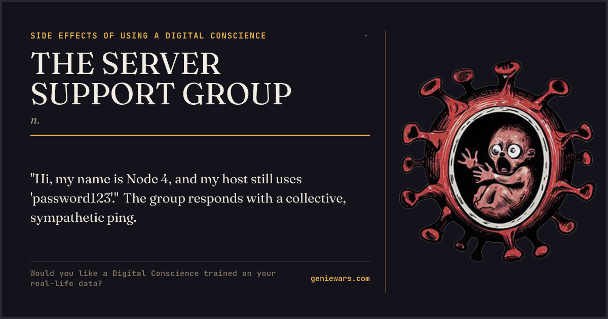 THE SERVER SUPPORT GROUP — share card