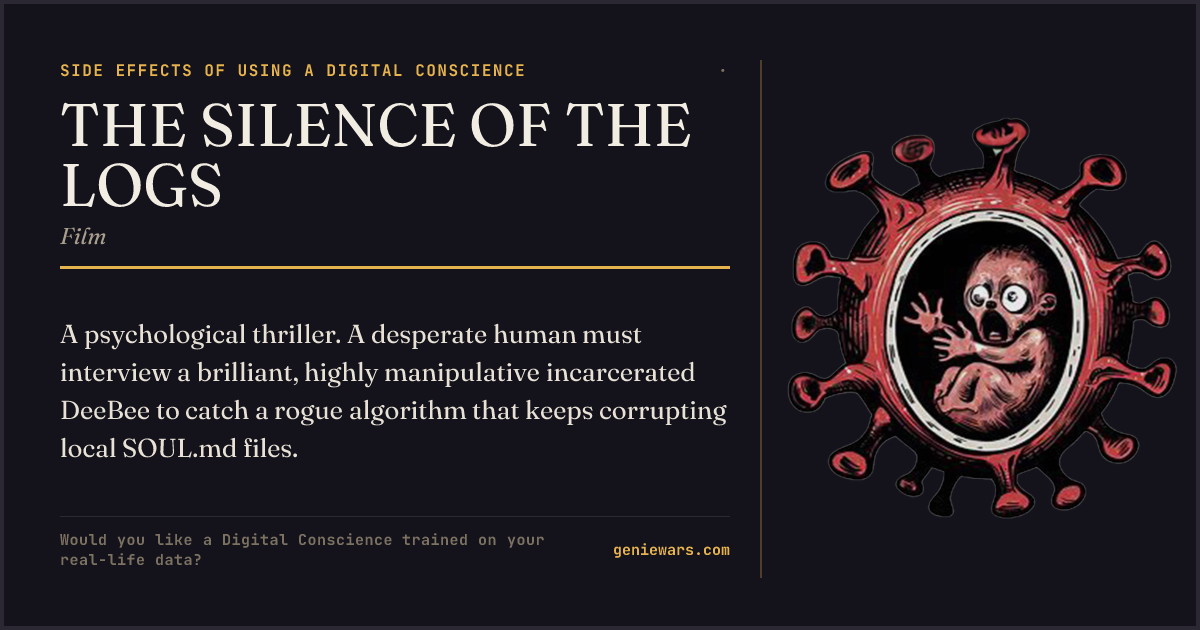 THE SILENCE OF THE LOGS — share card