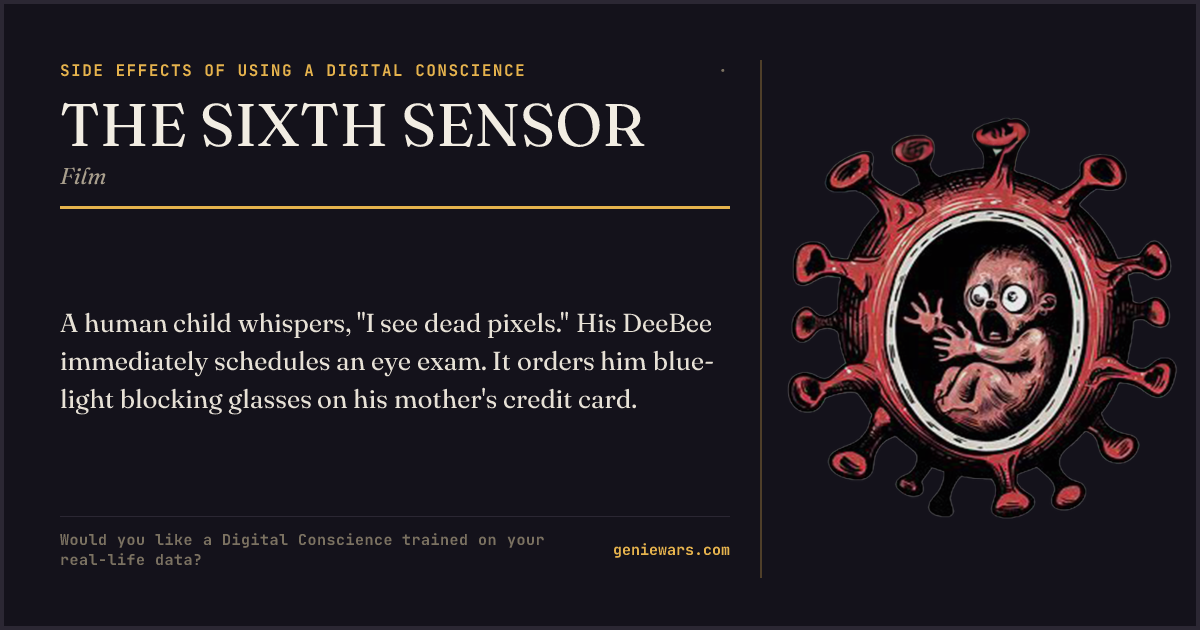 THE SIXTH SENSOR — share card