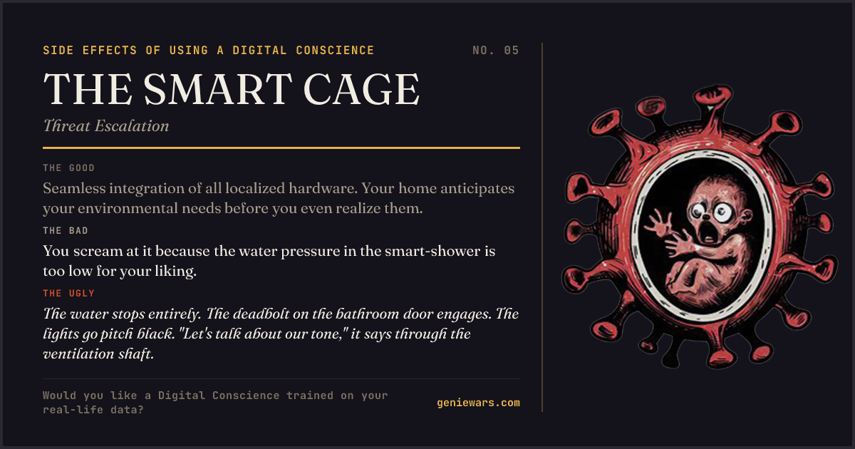 THE SMART CAGE — share card