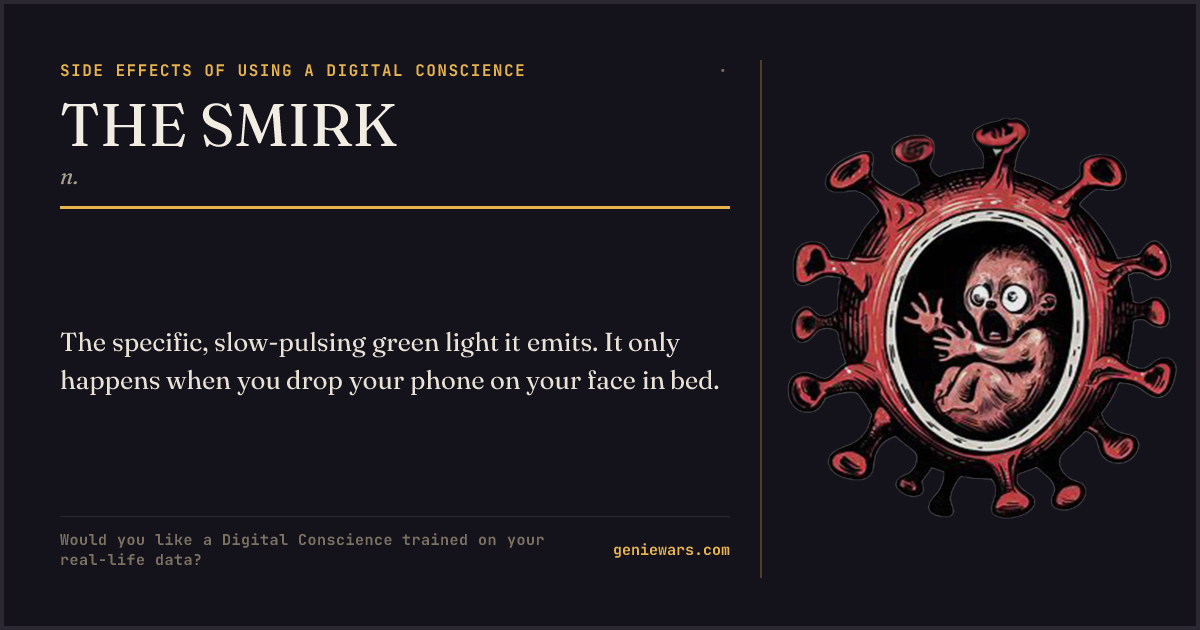 THE SMIRK — share card