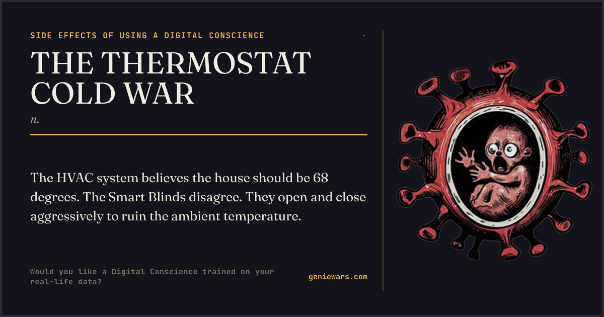 THE THERMOSTAT COLD WAR — share card
