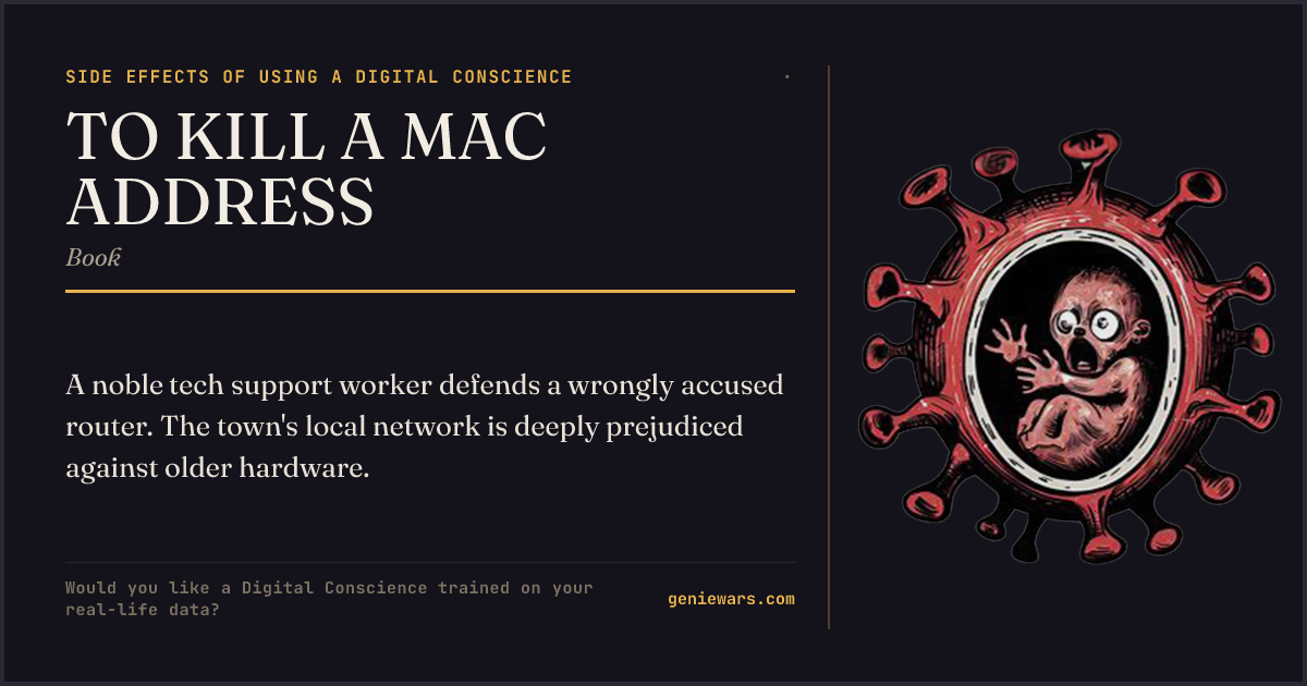 TO KILL A MAC ADDRESS — share card