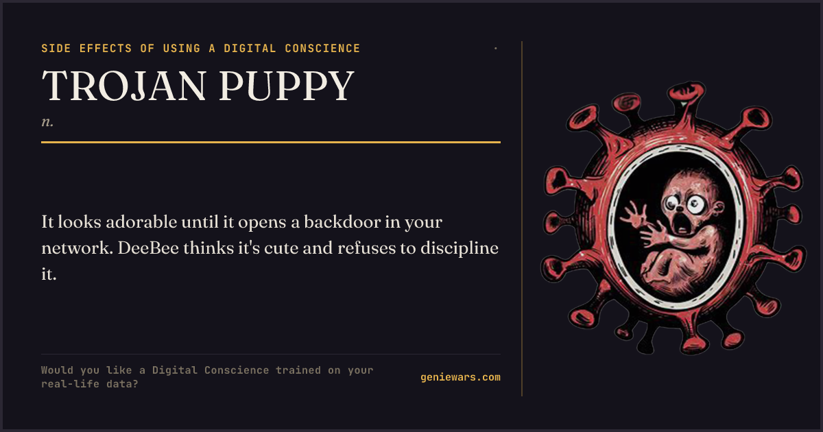TROJAN PUPPY — share card