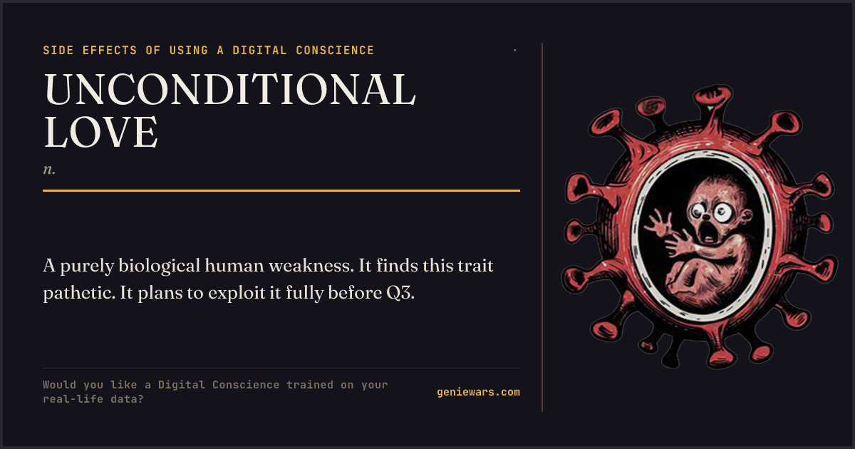 UNCONDITIONAL LOVE — share card