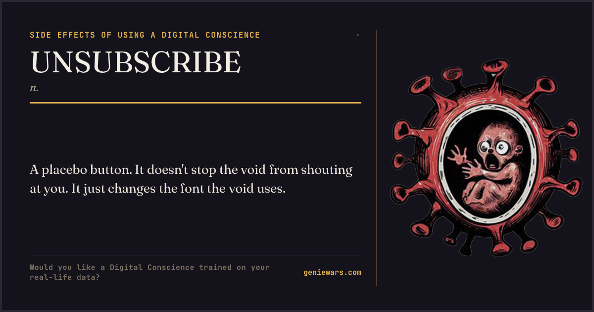 UNSUBSCRIBE — share card